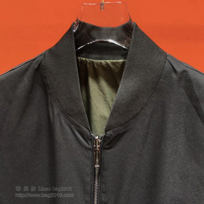Armani男裝 阿瑪尼男外套 19-20FW新款 科技面料 正反兩面飛行員夾克  tzy2247